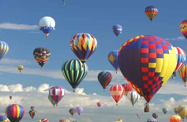 Hot Air Balloons - Transport in Times Past